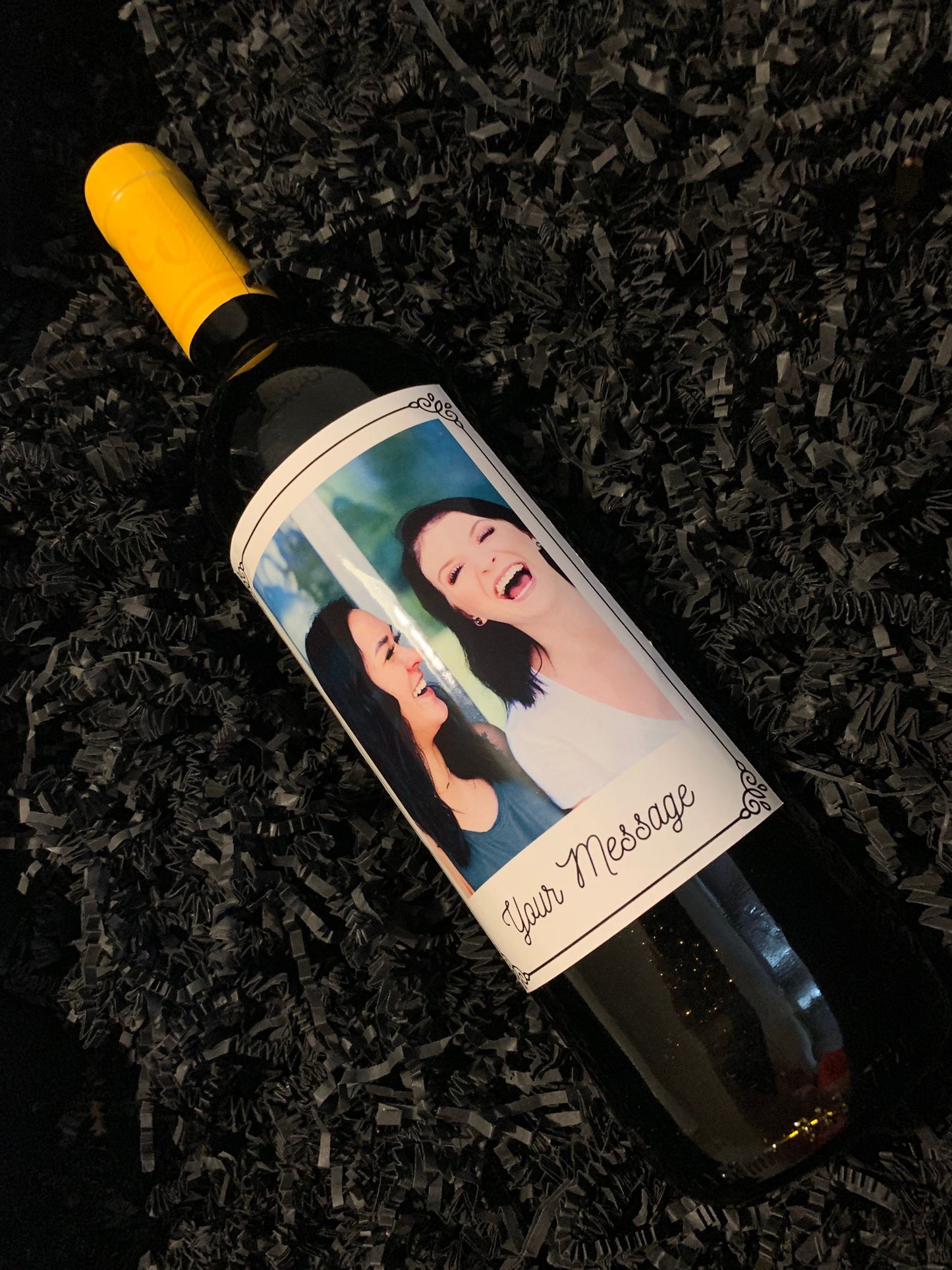 Birthday photo Wine Label | Birthday wine Gift for her | Birthday wine Gift for they | custom photo wine label | personalised wine label