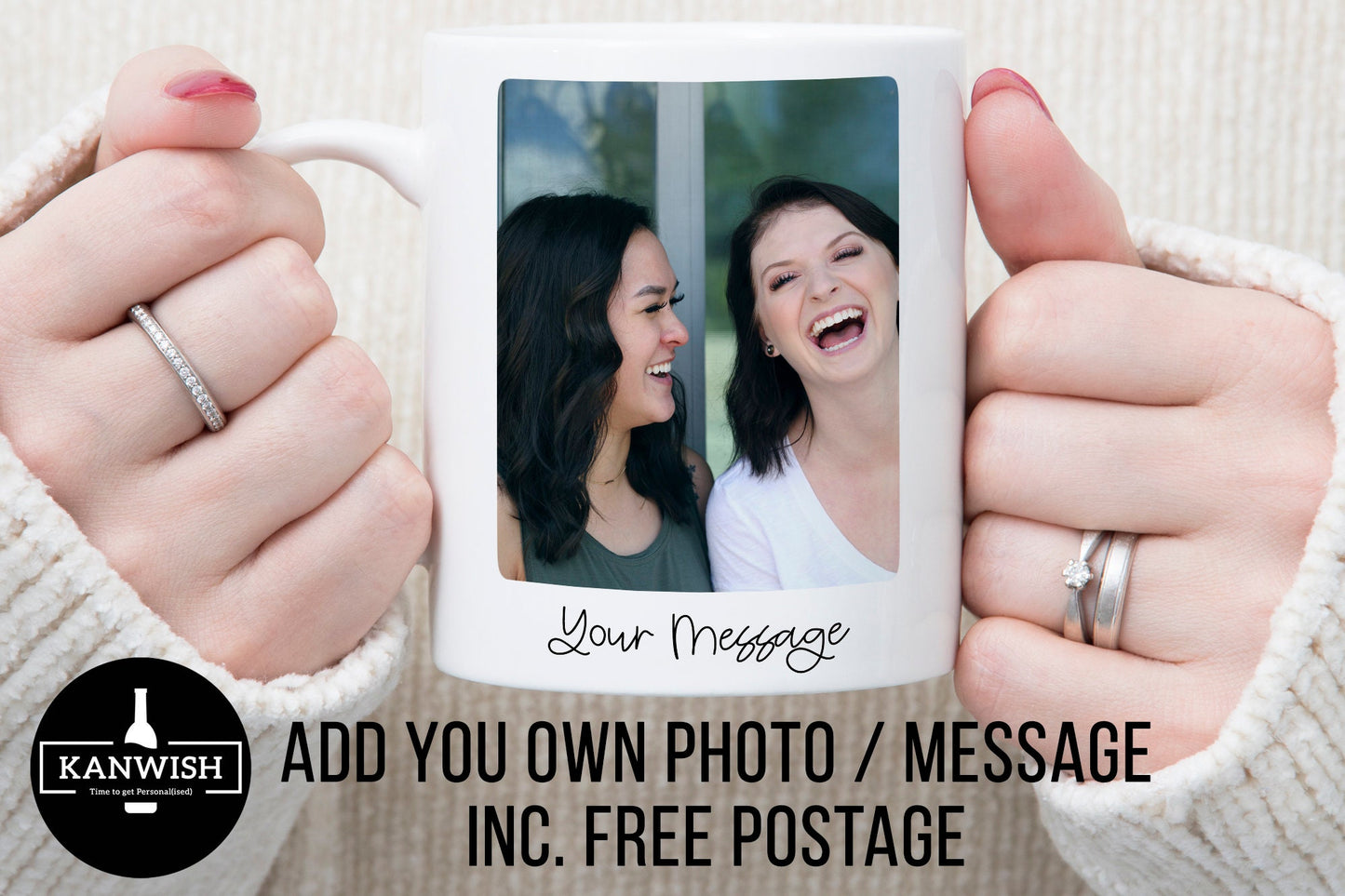 Custom photo 11oz Mug | Dishwasher safe | Customised Mug | Photo Printed Mug | Personalised Gift | Photo Gift | Christmas Gift | Milestone