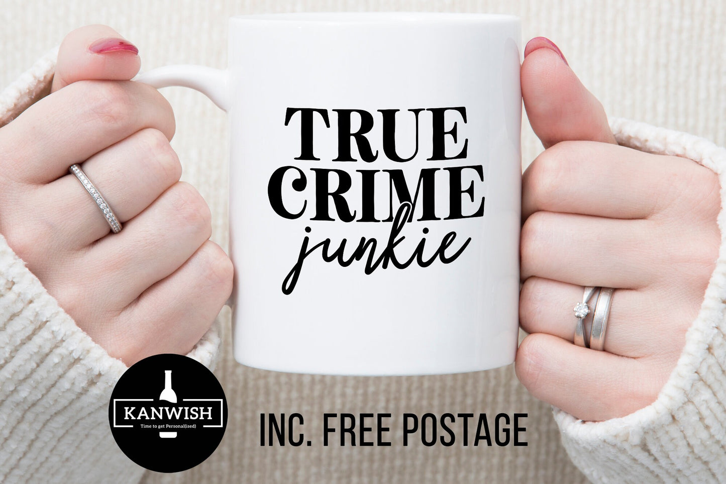 True Crime fan 11 oz mug gift  | True Crime Fan gift | Serial Killer Gift Idea | Horror fan gift mug idea | UK seller | Dishwasher Safe