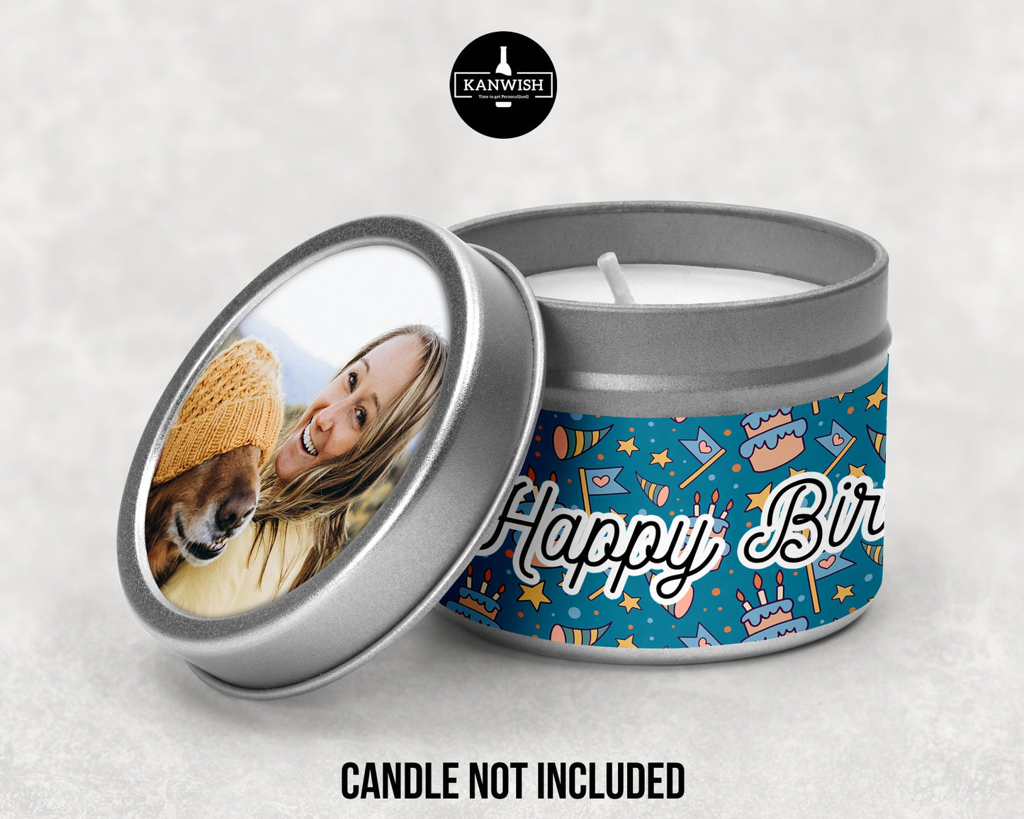 Personalised Birthday custom Candle Label sticker Perfect for Birthdays, Anniversaries, engagement, wedding and others of life's milestones.